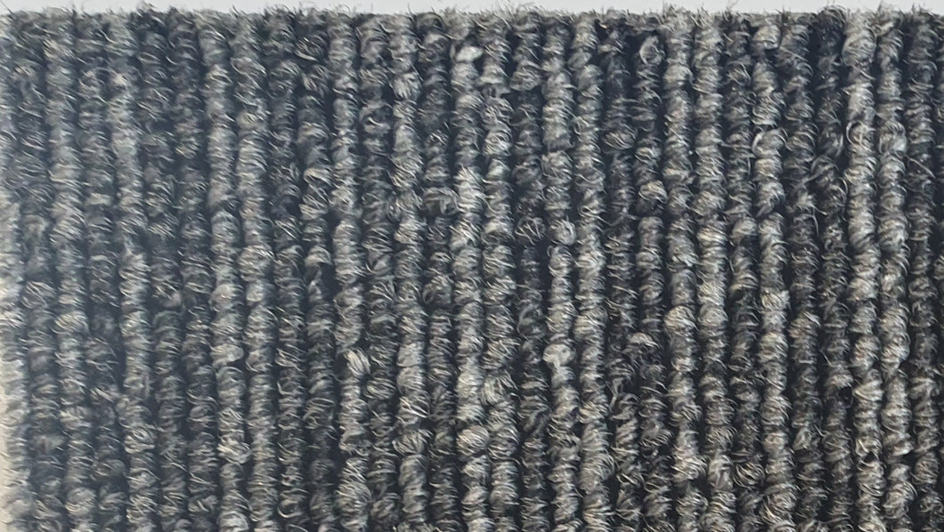 carpet Tile, Colour Charcoal Stripe £17.99sq.m