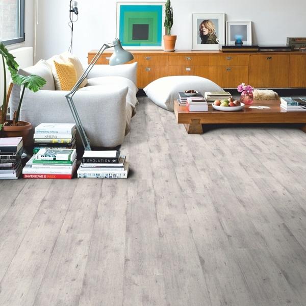 Impressive concrete wood light grey-Laminate-quick -step-Carpet Mills Maidstone